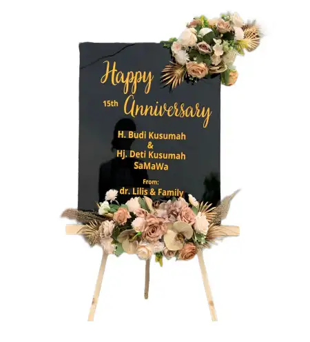 Papan Bunga Akrilik Kapuas Tengah